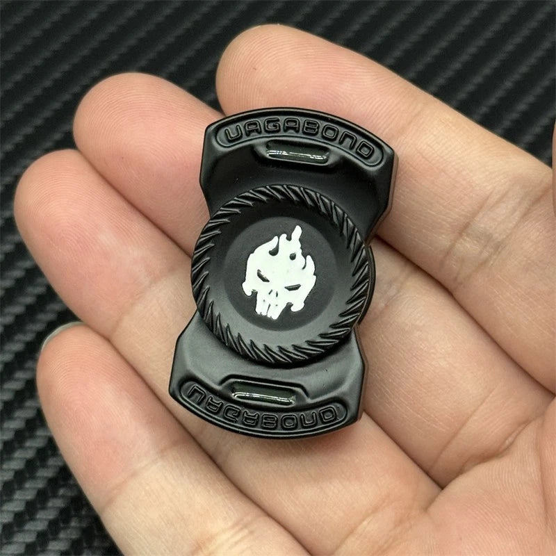 Fun 3-in-1 Play EDC Fidget Toy Personalized Skull Ghost Fidget Spinner 07FC0E-D4 - KOEEK