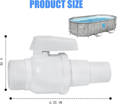 new Replacement Compatible with Hay-ward SP0729 Econo-line 2-Way Ball White 07FC0E-D4 - KOEEK