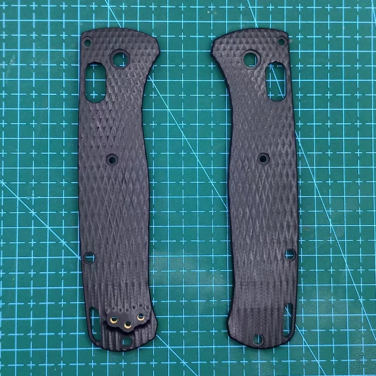 1 Pair Custom Made G10 Material Handle Scales For Benchmade Bugout 535 Knives 07FC0E-D4 - KOEEK