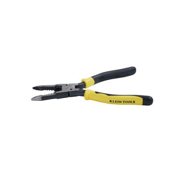 new Klein Tools J206-8C Pliers, All-Purpose Needle Nose, Spring Loaded, Cuts, koeek - KOEEK