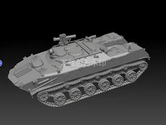 3D Printing 1/72 Soviet BTR-RD tank Model Unpainted 07FC0E-D4 - KOEEK