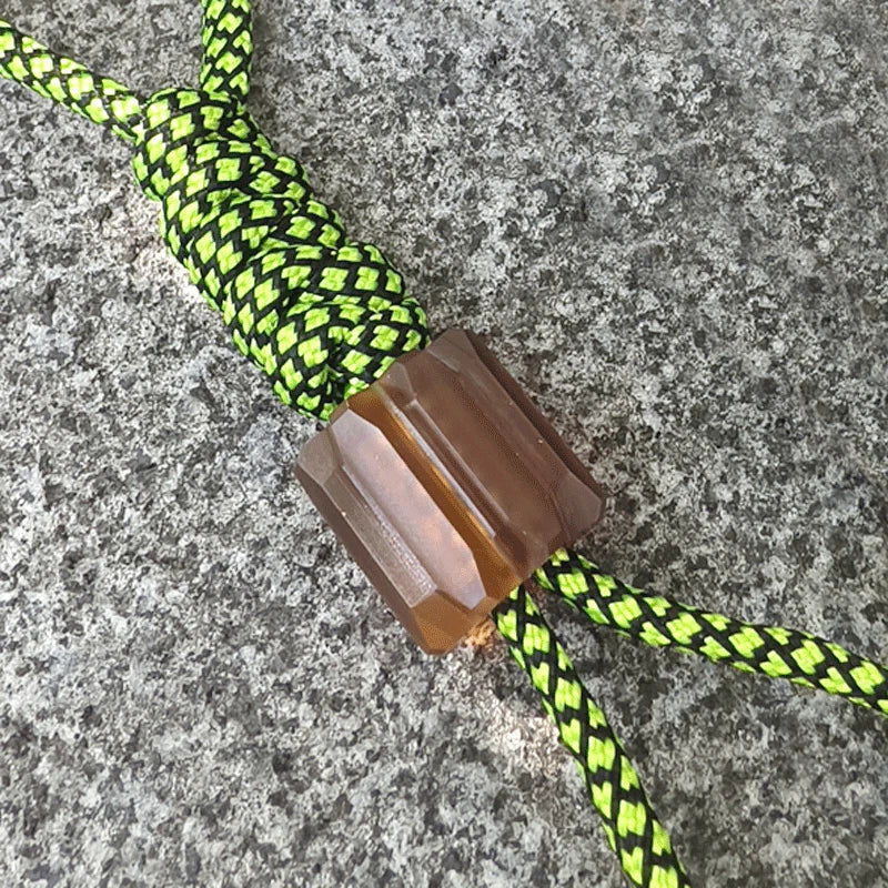 EDC Ultem PEI Knife Lanyard Bead Paracord Necklace Bracelet Pendant CharmDIY 07FC0E-D4 - KOEEK