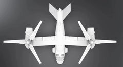 1/72 U.S. Bell V280 Helicopter Fishhawk Aircraft Unpainted Model 3D Printed 07FC0E-D4 - KOEEK