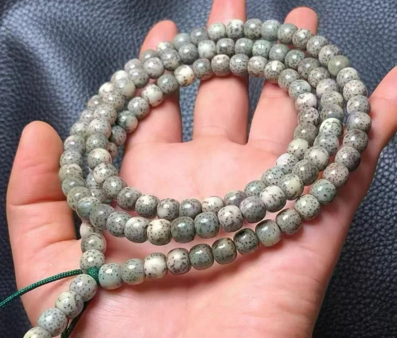 108 Beads Mala Necklace 8×9mm Star & Moon Bodhi Prayer  ecology HaiNan 07FC0E-D4 - KOEEK