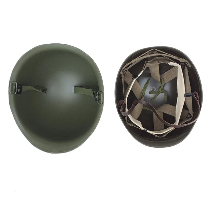 Replica WWII US Military Policeman Helmets M1 MP, Double Layer Steel Helmet 07FC0E-D4 - KOEEK