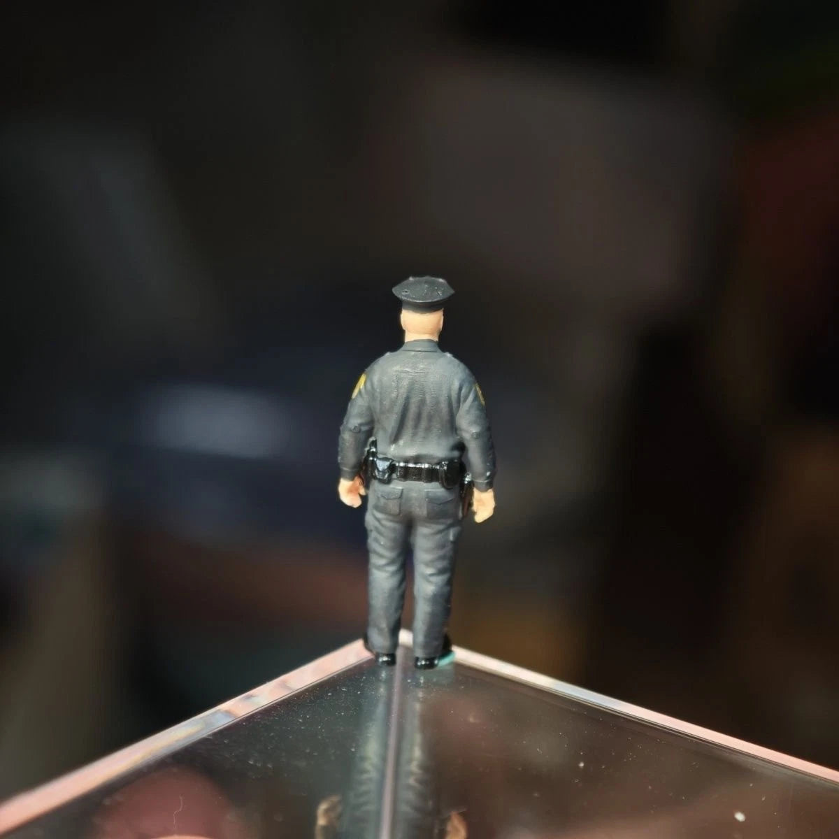 1:64 US Police II Resin Figure painted DIY Hand Paint Static Model 2.8cm 07FC0E-D4 - KOEEK