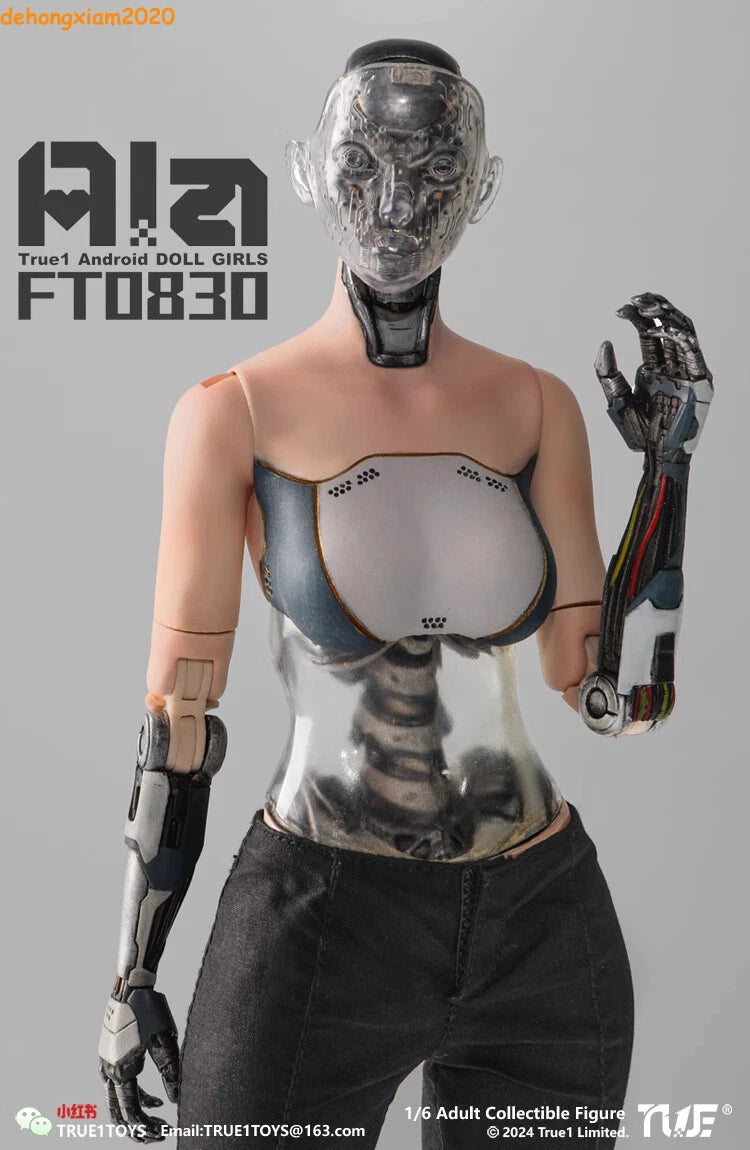 1/6 Stock True1 Toys Android Ala Female Action Figure Model Collect Toys 07FC0E-D4 - KOEEK