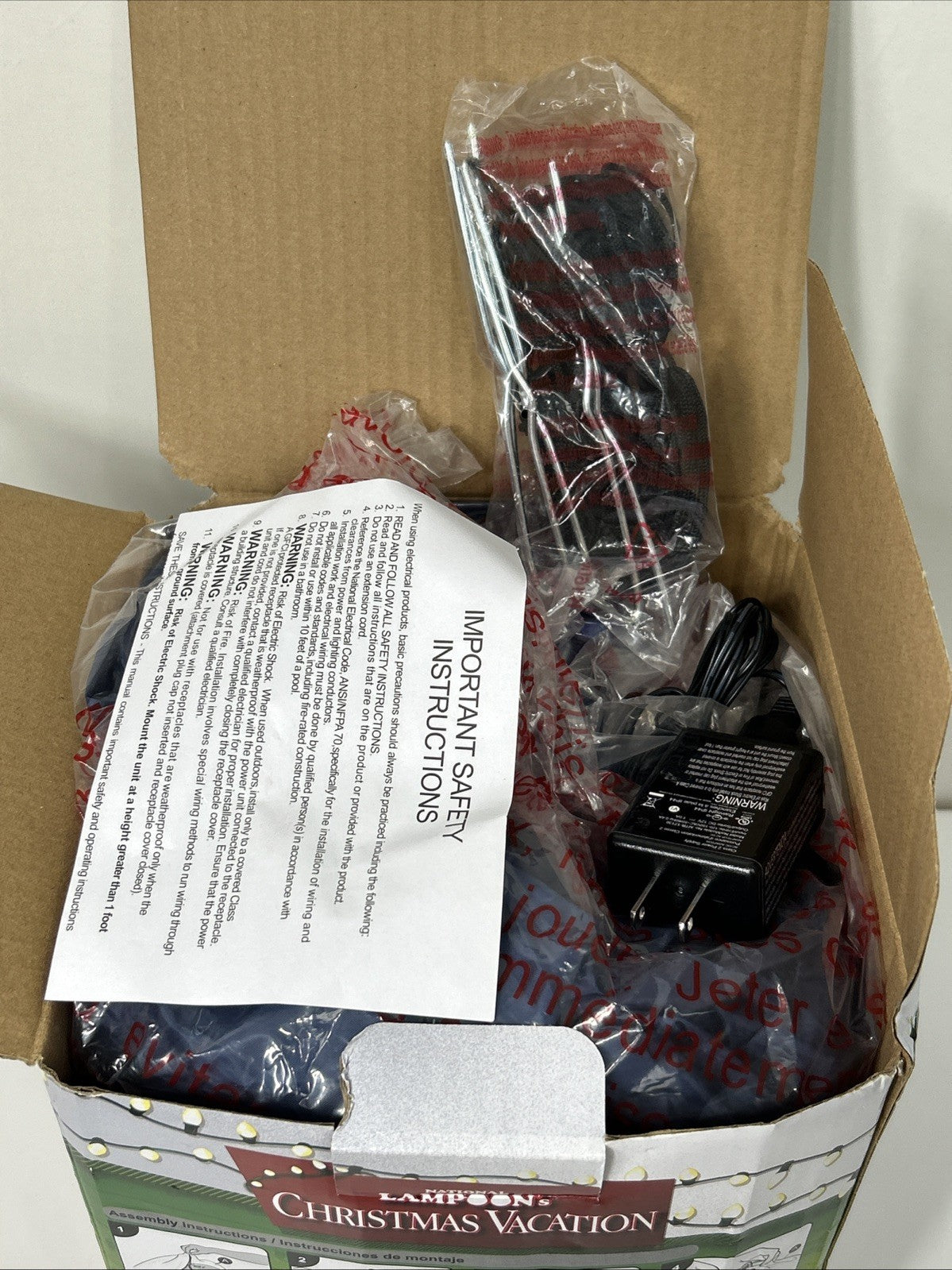 Gemmy Airblown Inflatable Chevy Chase Christmas Vacation Lampoon’s 6’ Light Up GEMMY - KOEEK