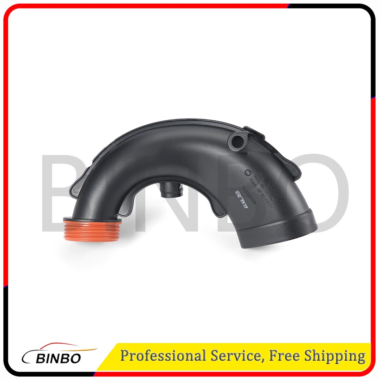13717577452 Left Engine Air Intake Hoses for BMW E70 E71 F02 F06 F07 F12 07FC0E-D4 - KOEEK