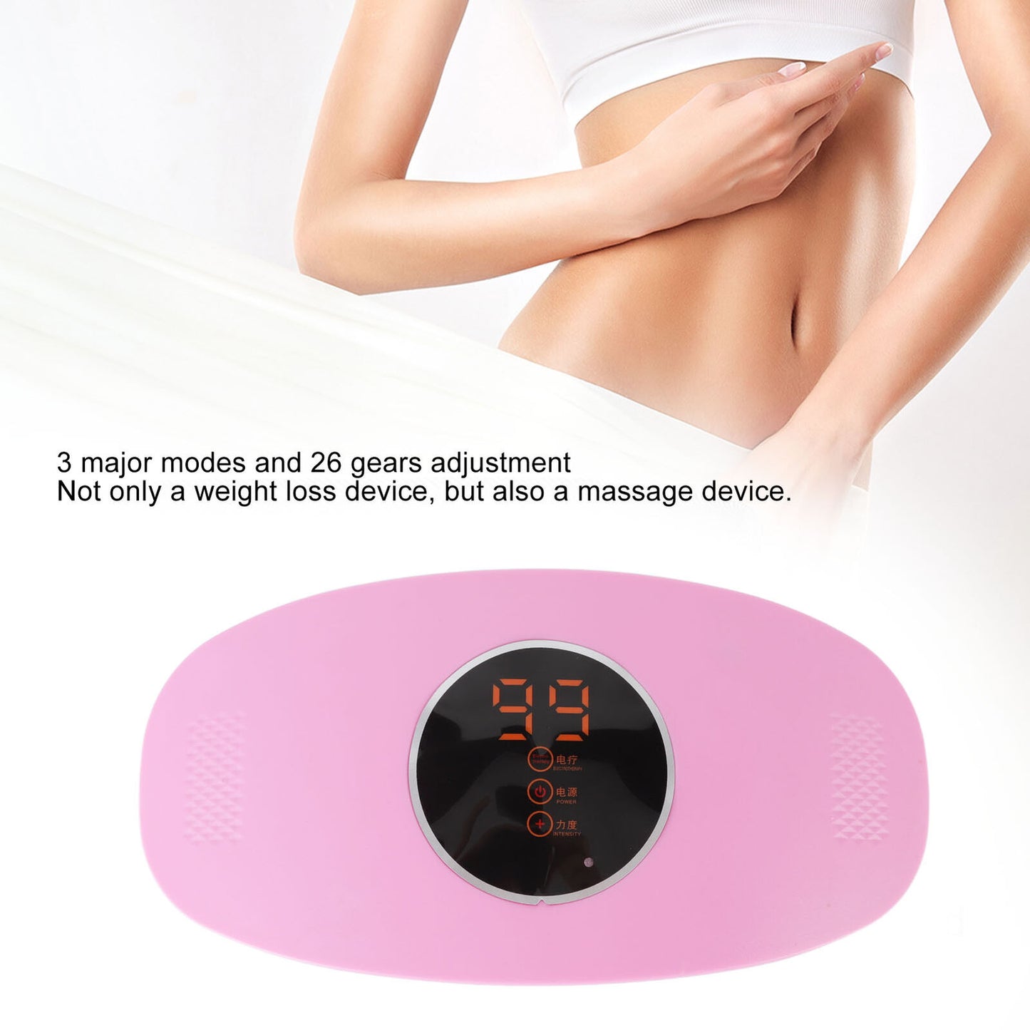 new Belly Machine Fat Burning Massage Promote Fat Breakdown Belt Machine HGF koeek - KOEEK