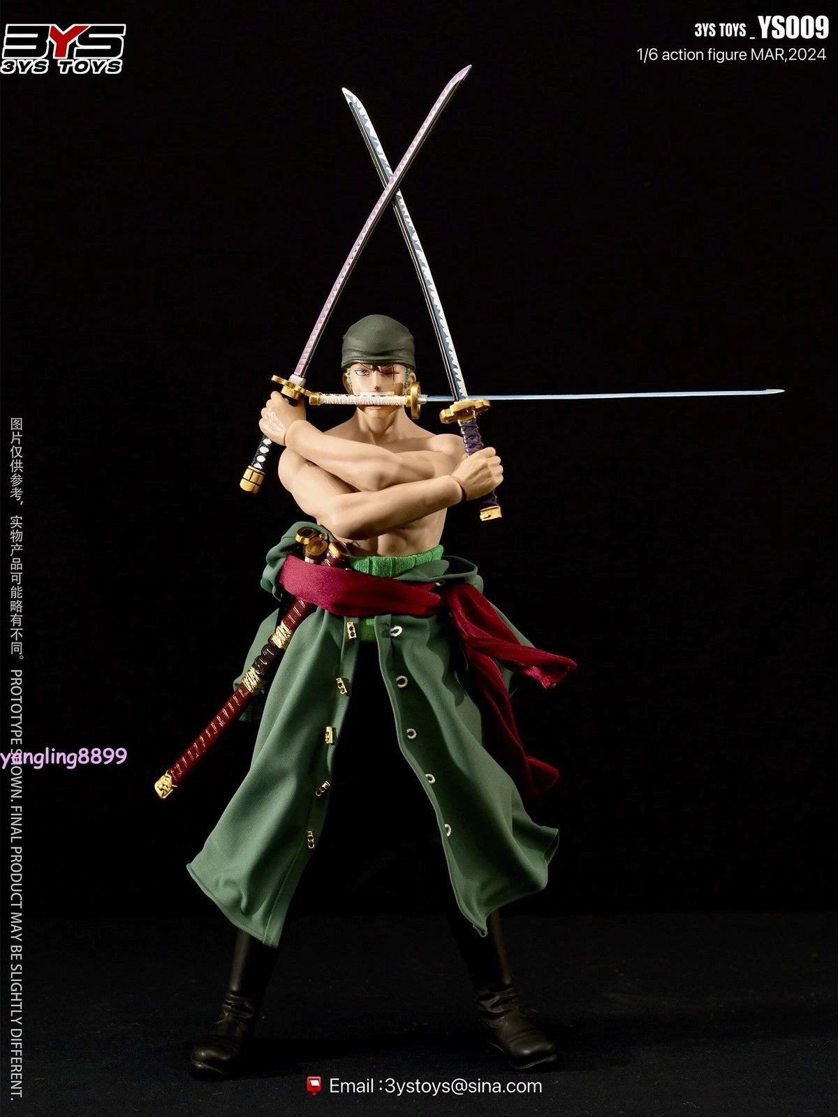 3YS Studio Roronoa Zoro 1/6 Action Figure Model Fans Toy Collection  Stocked! 07FC0E-D4 - KOEEK
