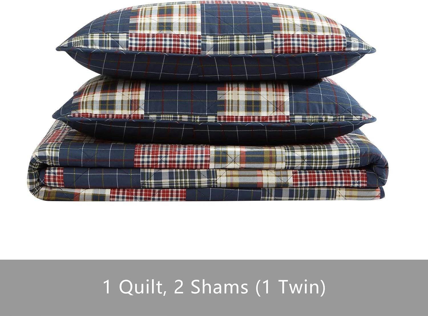 Twin Duvet Cover, Cotton Reversible Bedding with Matching Shams, All Seasons 07FC0E-D4 - KOEEK