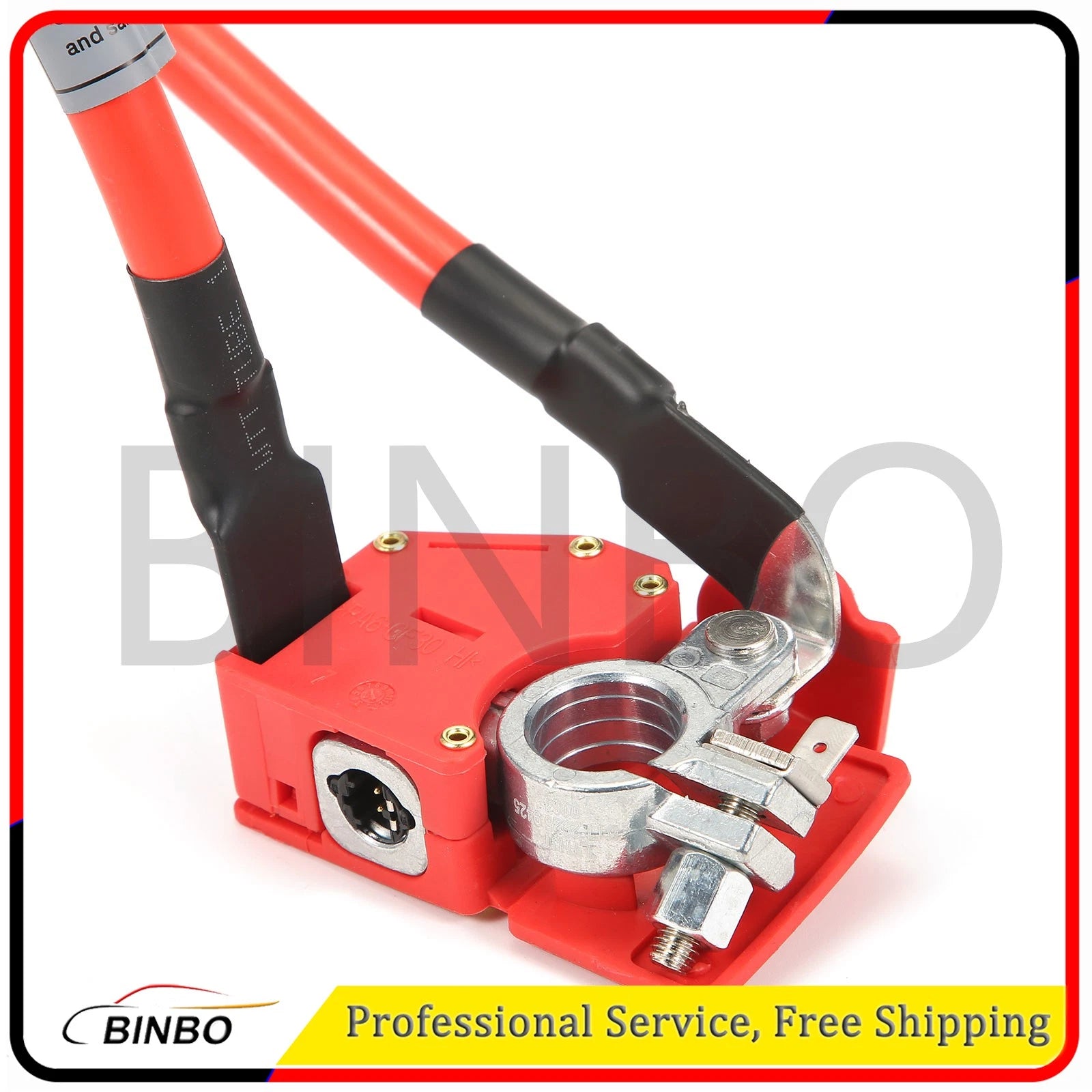 For 2012-2017 BMW F30 F80 POSITIVE BATTERY POWER TERMINAL CONNECTOR PLUS CABLE 07FC0E-D4 - KOEEK