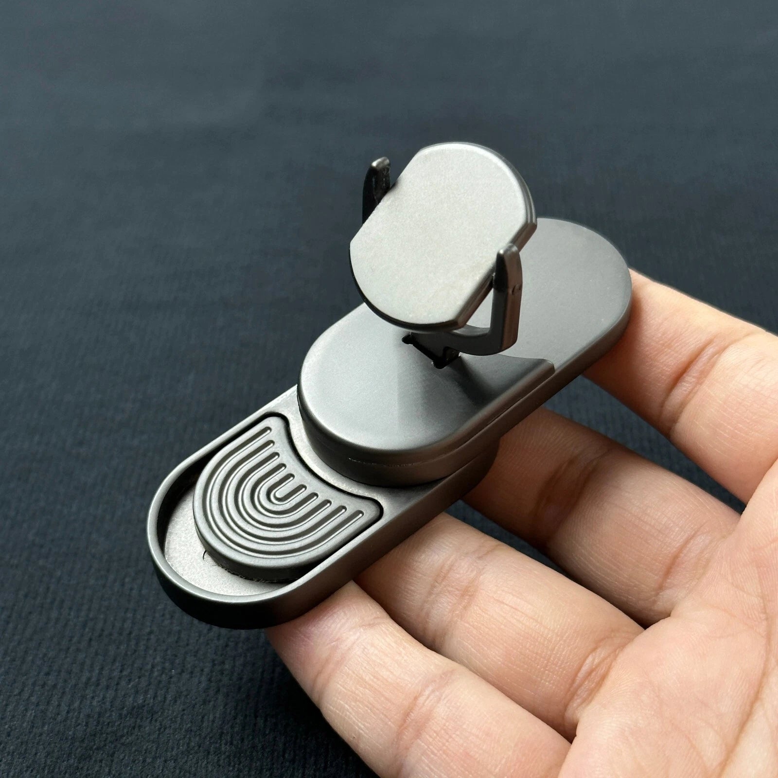 Fidget Spinner Target Push Card Adults Stress Relief EDC Metal Toy Gift 07FC0E-D4 - KOEEK