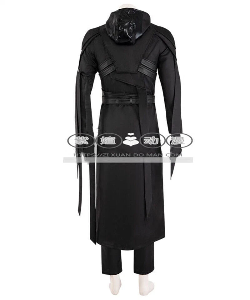 Cosplay The Ghost Face Cosplay Halloween Costume Set Cos Devil Face Outfit Gift 07FC0E-D4 - KOEEK