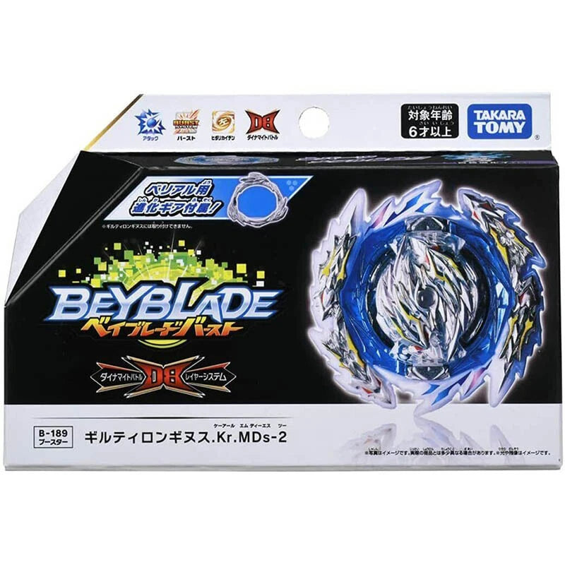 TAKARA TOMY Guilty Longinus. Kr. MDs-2 Beyblade Burst DB Booster B-189 Official TOMY - KOEEK
