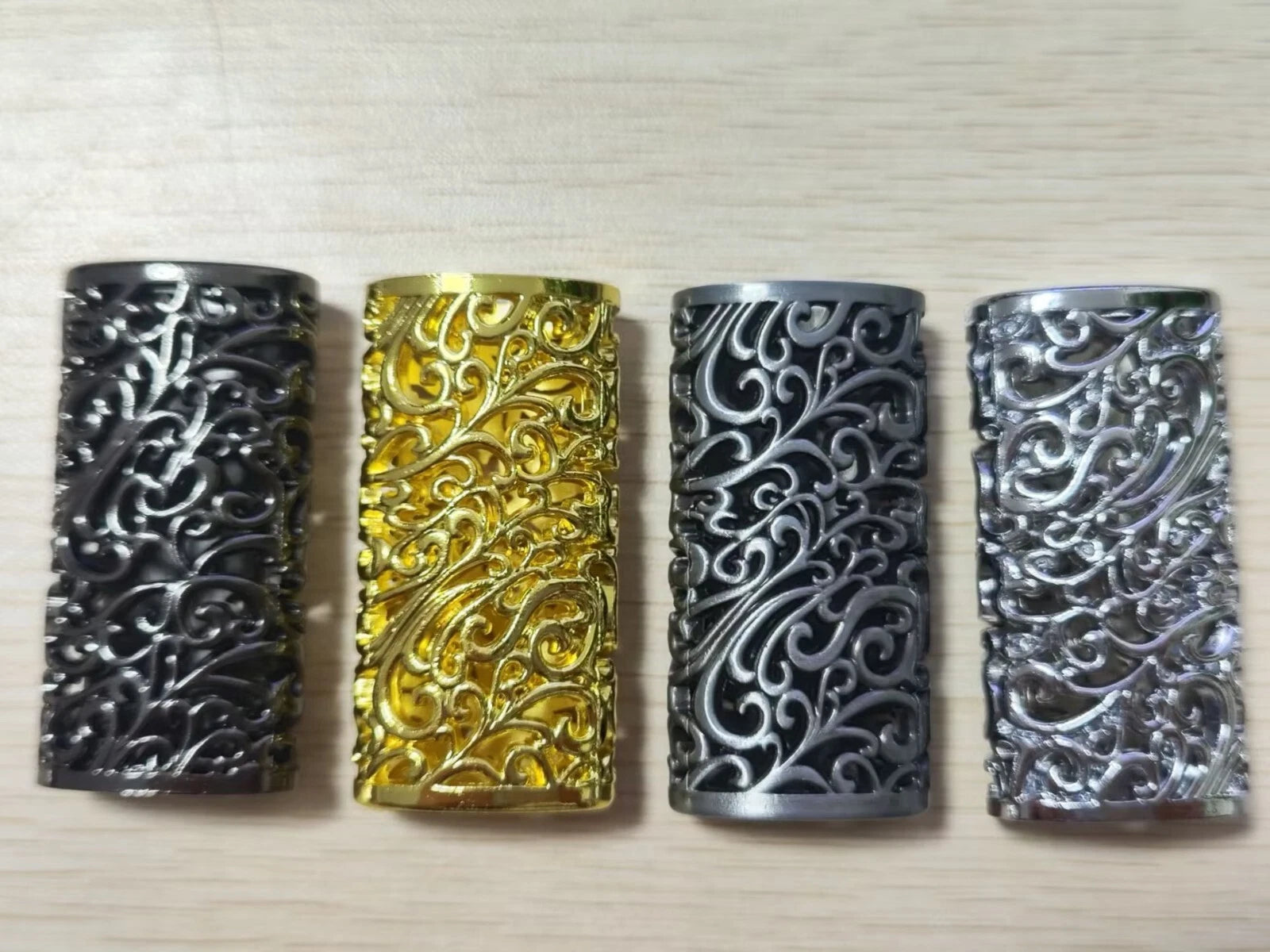 1Pc Metal Hollow Pattern Lighter Cover for BIC J5 Lighter Cover Case Shell 07FC0E-D4 - KOEEK