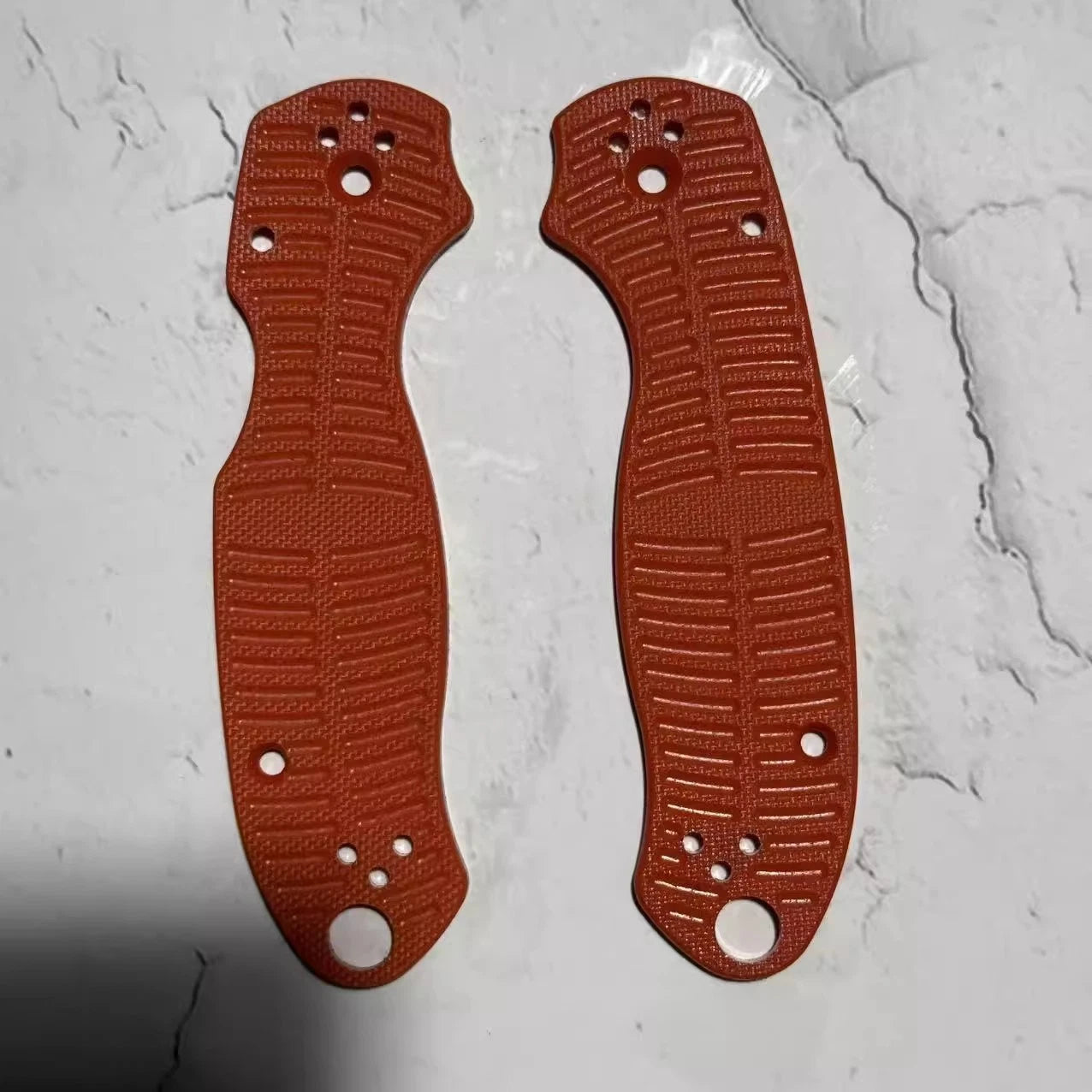 1 Pair Custom Made G10 Grip Knife Handle Scales for Spyderco C223 Para3 Knives 07FC0E-D4 - KOEEK
