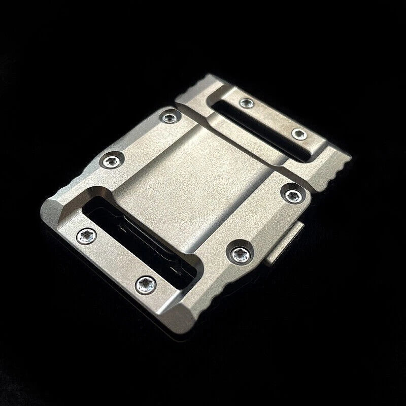 1PC Titanium Tactical Waist Lead Universal Quick Strip Mountaineering Outer Belt 07FC0E-D4 - KOEEK