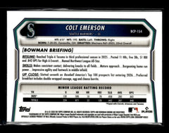 Colt Emerson 2026 Bowman Chrome Baseball League LogoFractor Prospects [sqxj69 07FC0E-D4 - KOEEK