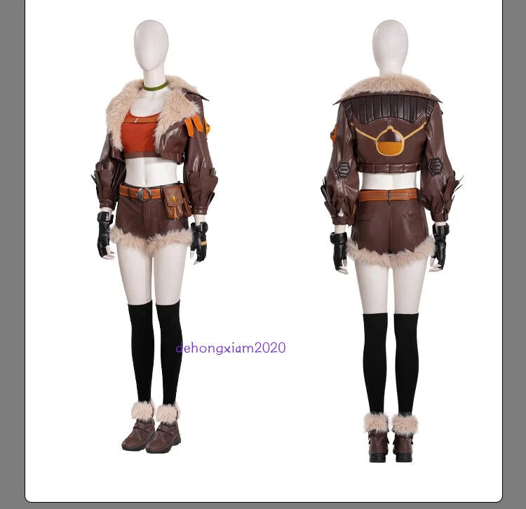 2025 Game Marvel Rivals Squirrel Girl Cosplay Costume Outfit Halloween Full Set 07FC0E-D4 - KOEEK