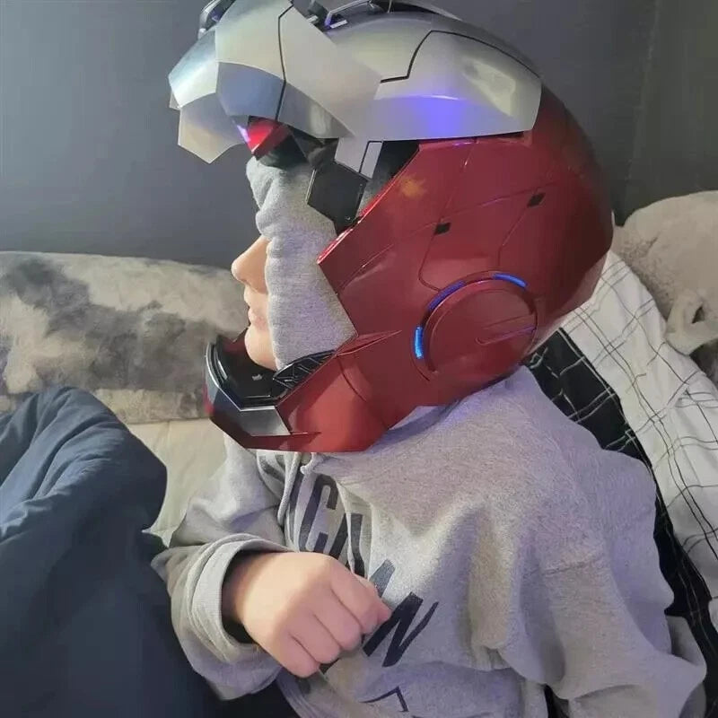 AUTOKING Iron Man MK5 1:1 Helmet Wearable Voice-control Mask Toy Gifts Cosplay AUTOKING - KOEEK