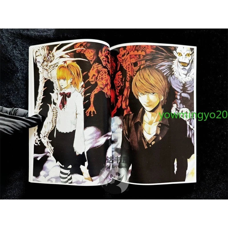 Death Note Light Yagami & L Lawliet Art Book Takeshi Obata Anime Manga Album 07FC0E-D4 - KOEEK