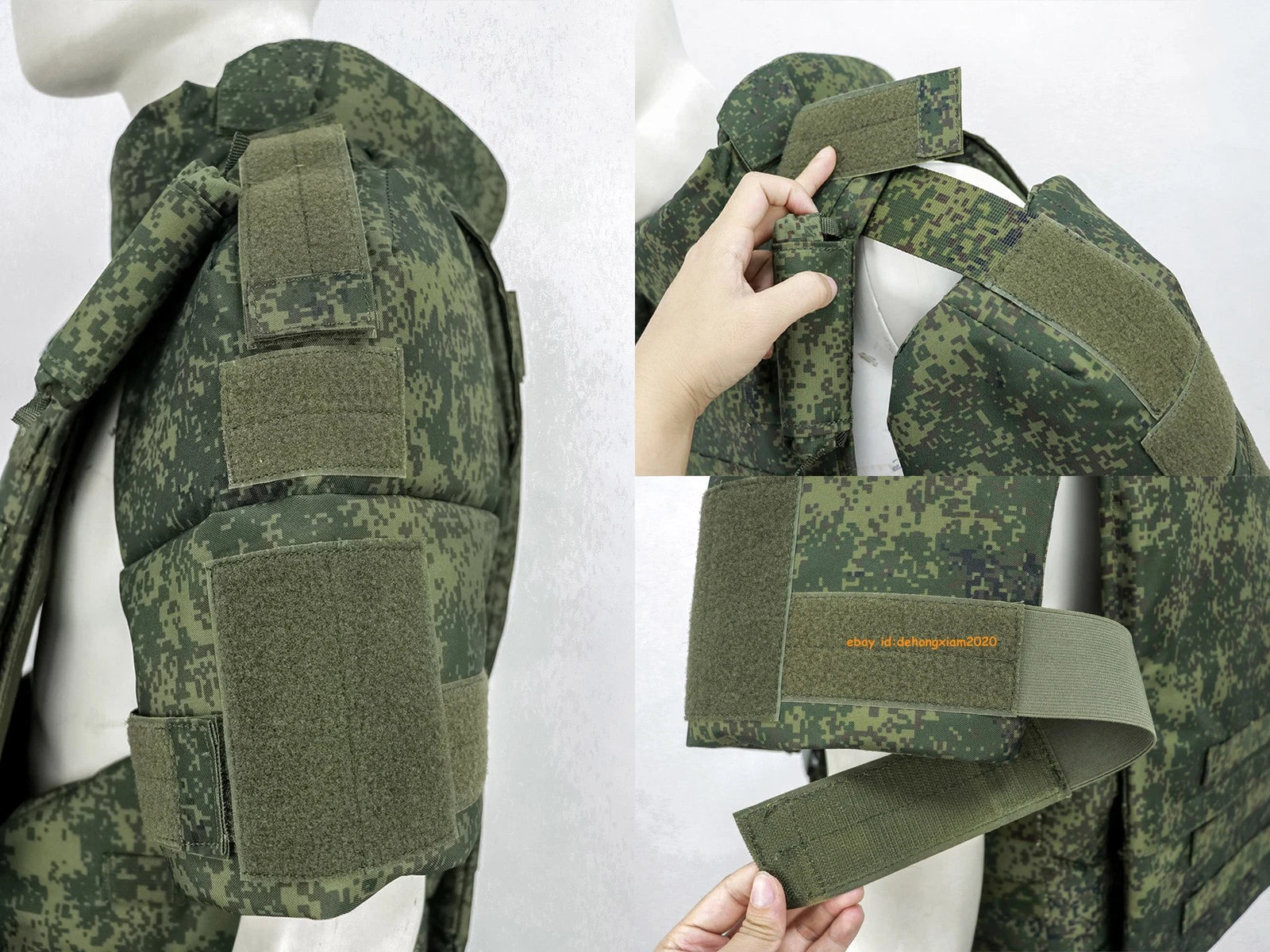 Replica Russian Military No.4 6b45 Bulletproof Vest Tactical Vest Green outdoors 07FC0E-D4 - KOEEK
