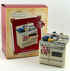 2004 Hallmark Magic Ornament "Christmas Cookies Stove Oven" Light and Fragrance HALLMARK - KOEEK