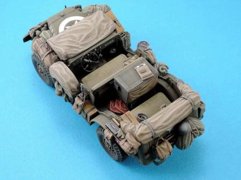 1/35 Resin Assembly Model Kit WWII US Military Jeep WC-56/57 Stowage Set Parts 07FC0E-D4 - KOEEK