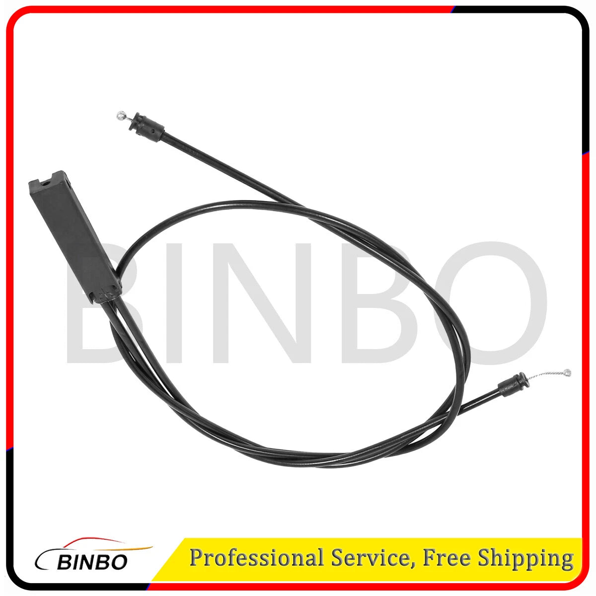 2Pcs Hood Latch Lock Release Cable for BMW E90 E92 X1 51237184432 51237201904 07FC0E-D4 - KOEEK