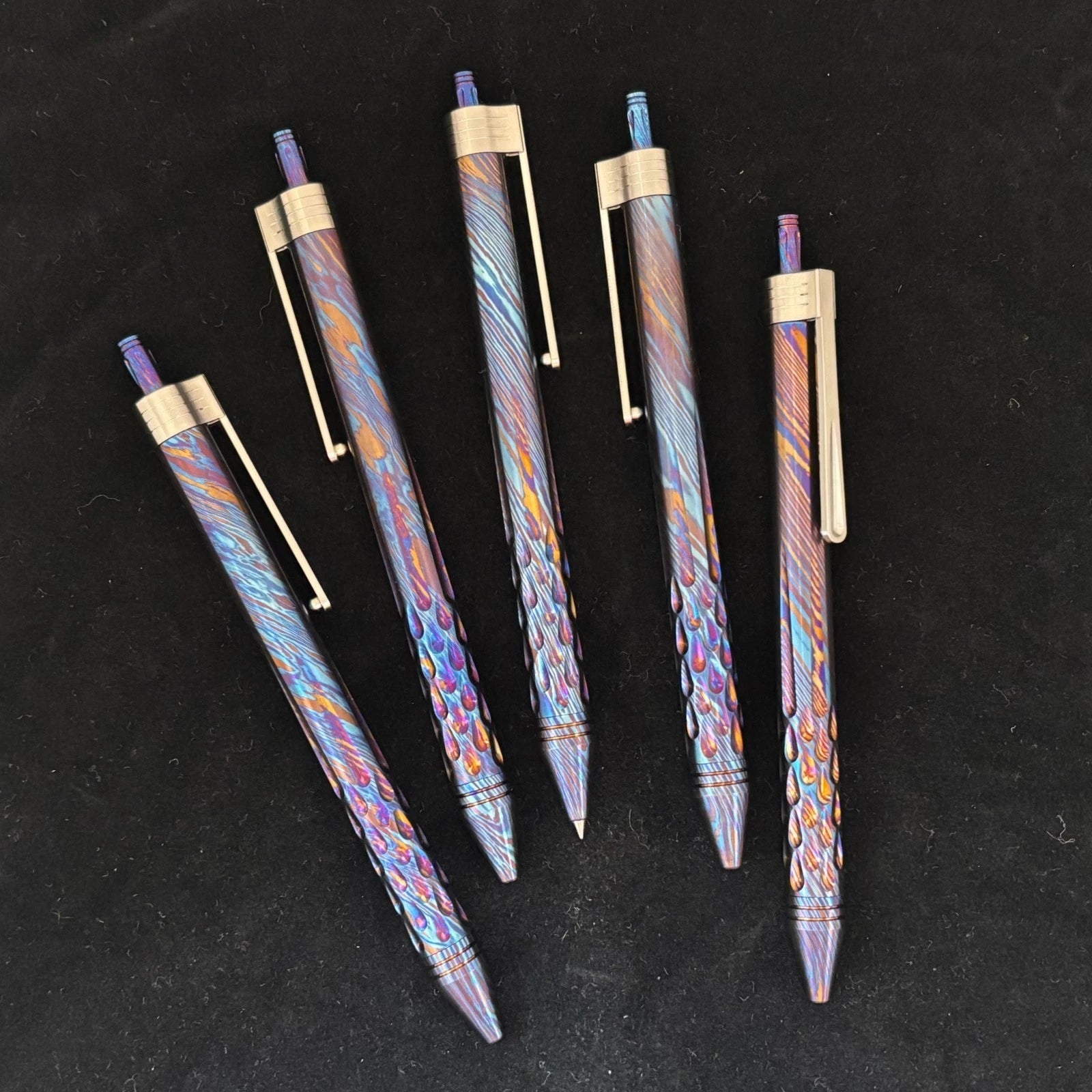 Titanium Ballpoint Pen EDC Pocket Pen Office Business Writing Signature Gift 07FC0E-D4 - KOEEK