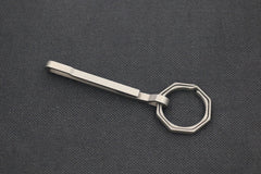 EDC Titanium TC4 Key Chain + Key Ring Belt Clip Molle Pecket Outdoor Tool KCR-8 07FC0E-D4 - KOEEK
