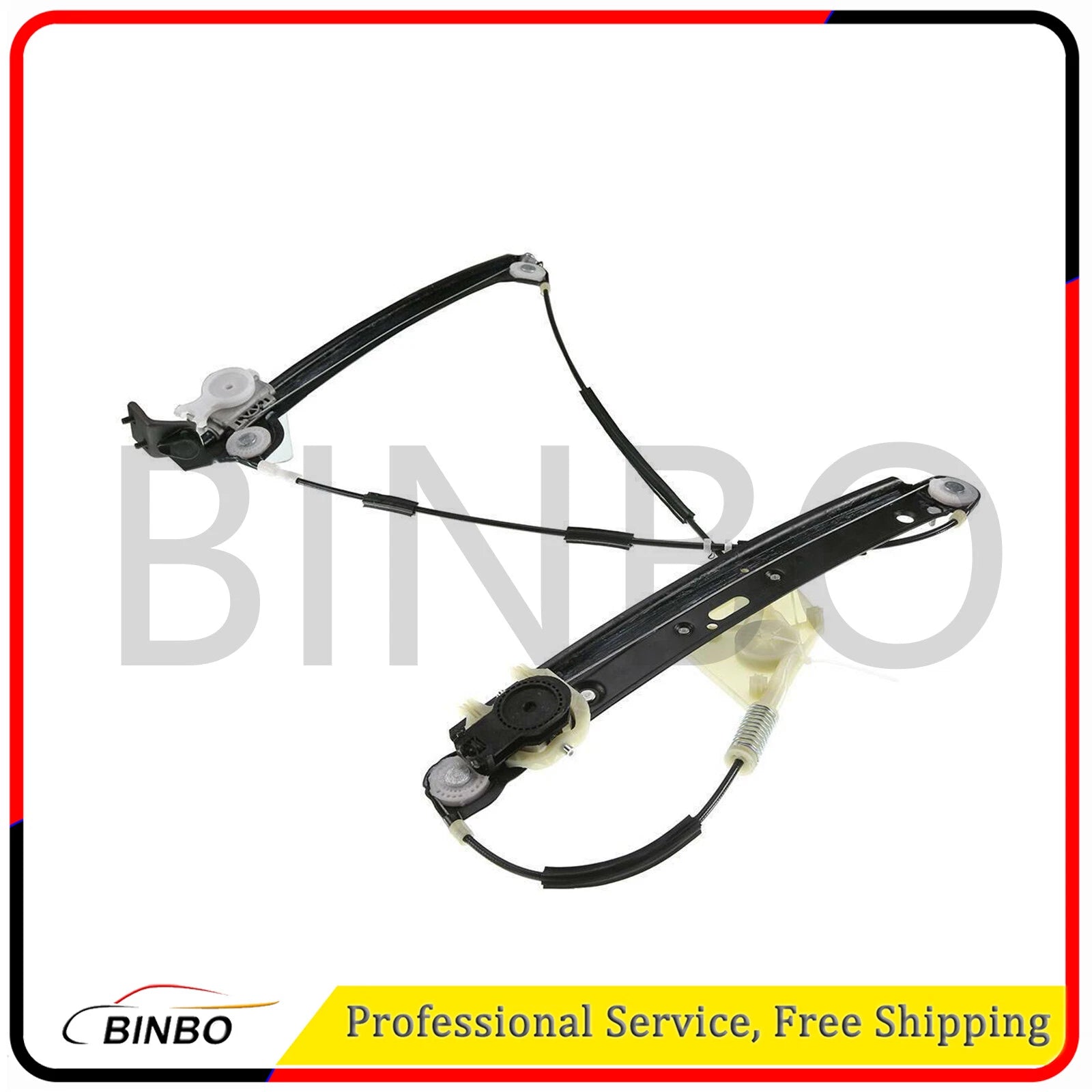 Power Window Regulator for BMW E82 E88 128i 135i Front Passenger RH 51337165596 07FC0E-D4 - KOEEK