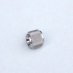 Titanium alloy EDC Parachute Cord Lanyard Bead Anti Slip Knurled DIY Beads Gifts 07FC0E-D4 - KOEEK