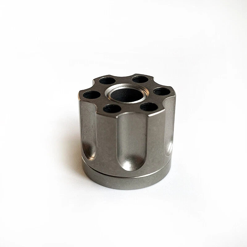 Titanium Revolver Magazine Shape Knife Lanyard Bead Paracord pendant Detachable 07FC0E-D4 - KOEEK