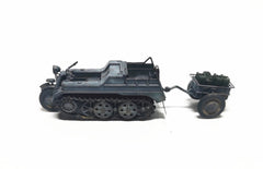 S-Model 1/72 Sd.Kfz.2 with IF.8 trailer kettenLirad Finished Product Model Gray S-MODEL - KOEEK