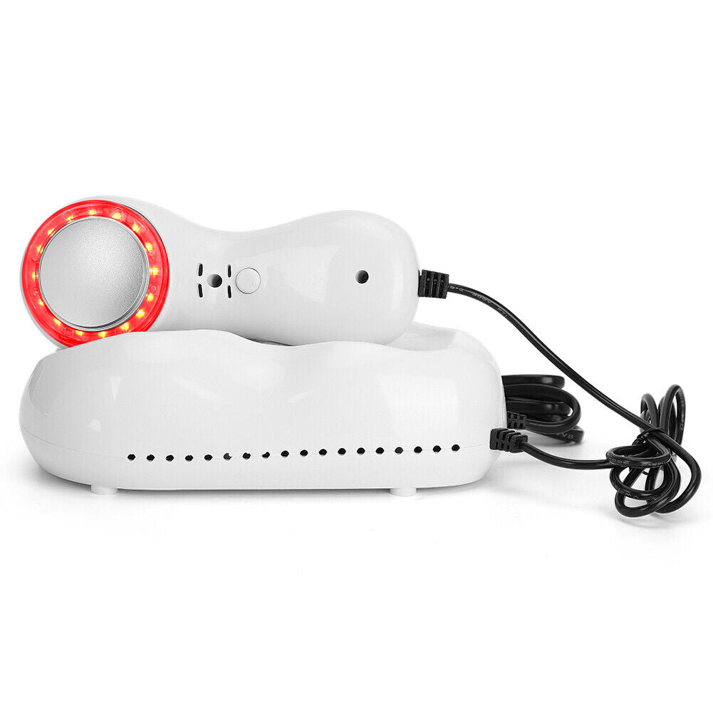 new Hot Cold Hammer Red Blue Light Facial Skin Tighten Beauty Machine Plug HGF koeek - KOEEK