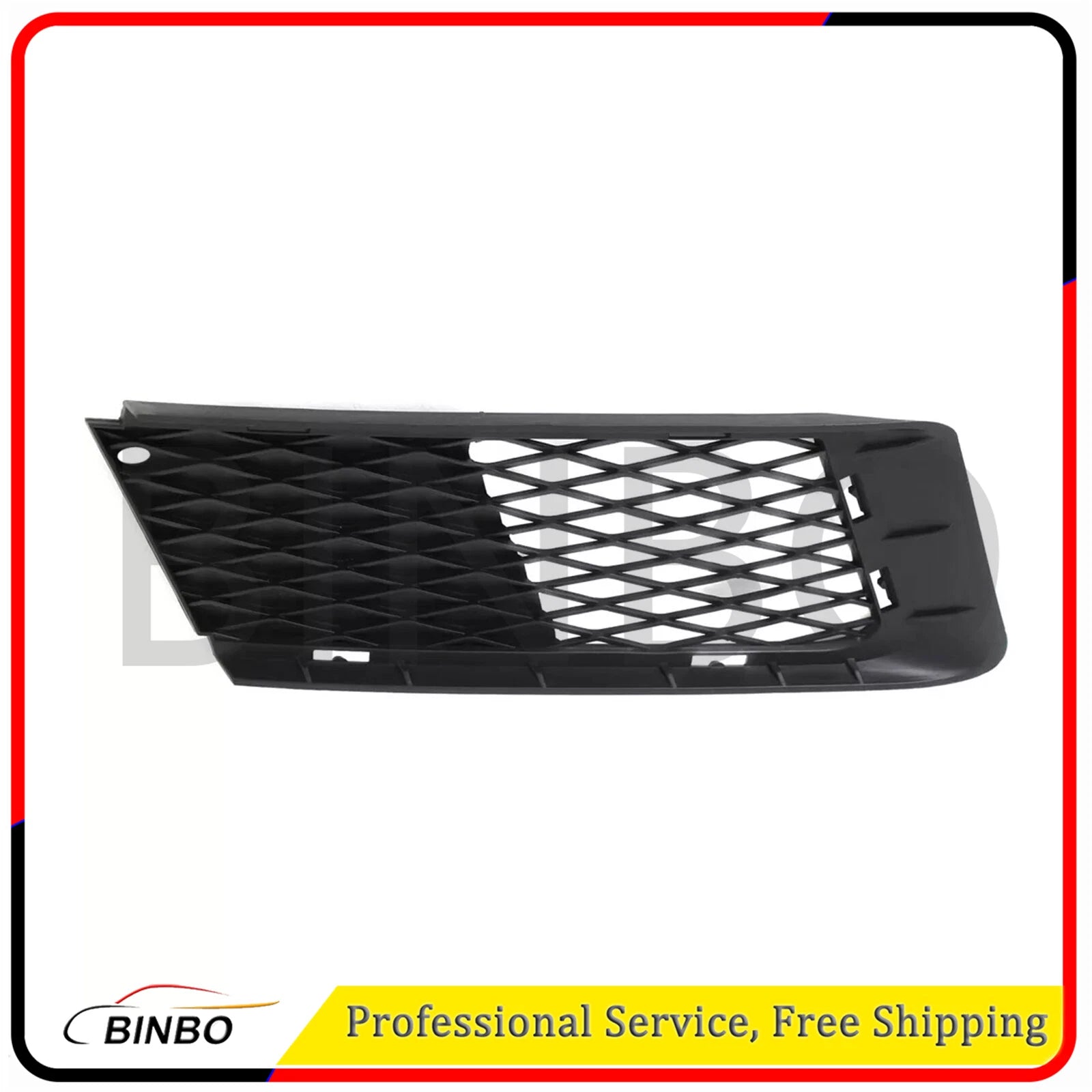 Front Left & Right Bumper Lower Mesh Grille Fits For 3' E92 328i 328xi 2007-2010 07FC0E-D4 - KOEEK