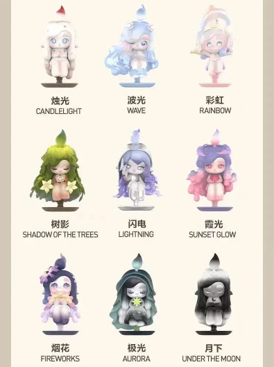 Authentic Chaka Light Sprite Series Blind Box Confirmed Figures Art Toy Hot Gift 07FC0E-D4 - KOEEK
