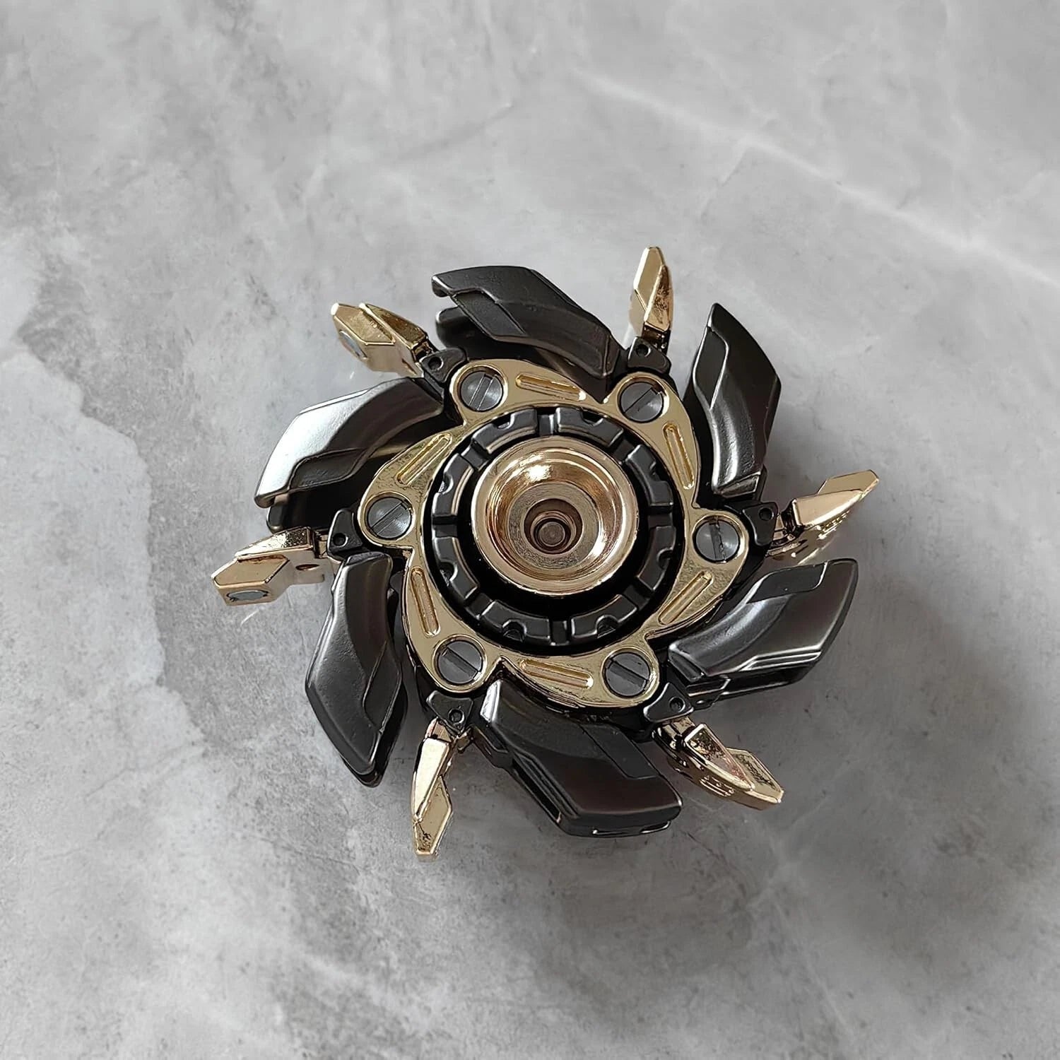 EDC Fidget Sliders Grumpy 03 Basic Metal Rotation Stress Relief Toy Gifts 07FC0E-D4 - KOEEK