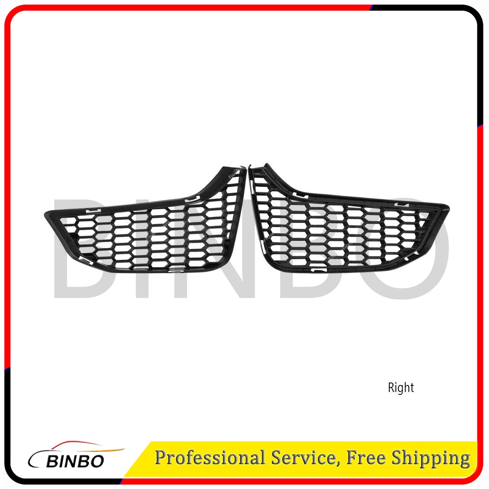 For BMW F80 F82 F83 LCI M-Sport Front Bumper Lower Grill Set 07FC0E-D4 - KOEEK