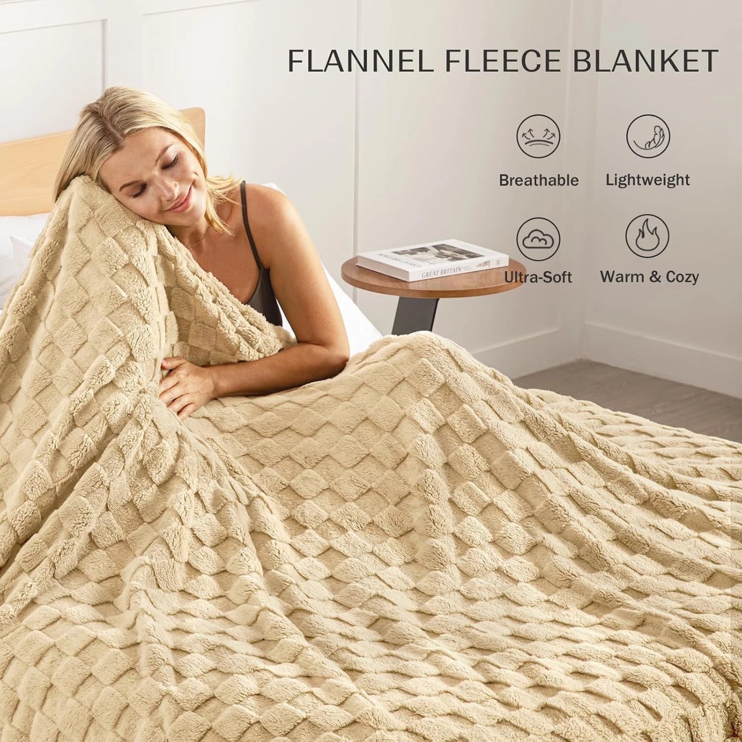 Exclusive blend suitable for year-round use, size 90x104 inches 07FC0E-D4 - KOEEK