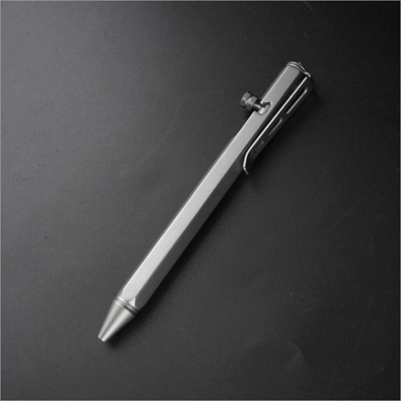 TC4 Titanium Alloy Tactical Tool Business Signature Office Stationery pen 07FC0E-D4 - KOEEK