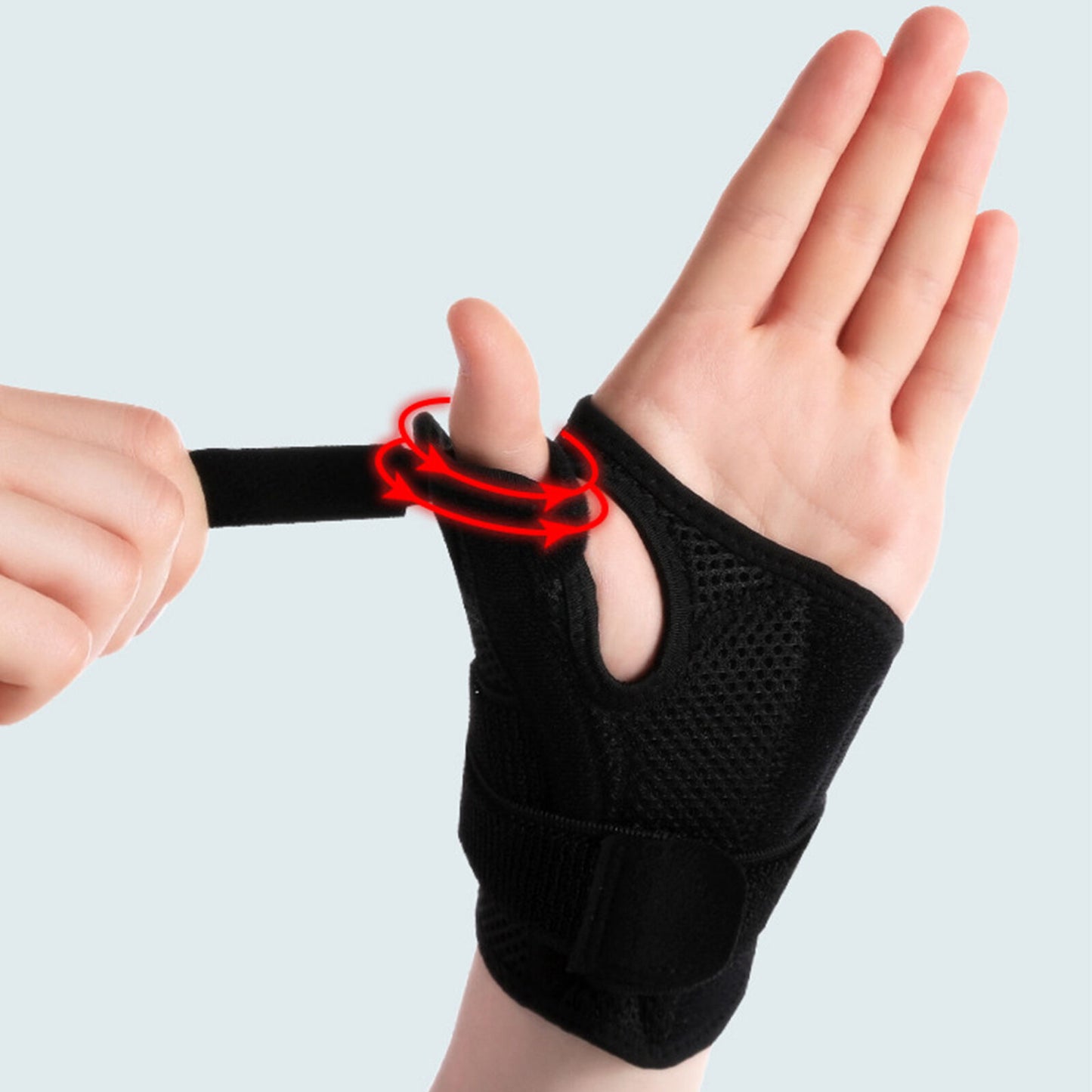 new Wrist Brace with Thumb Support Adjustable Breathable Wrist Thumb Brace Wrist koeek - KOEEK