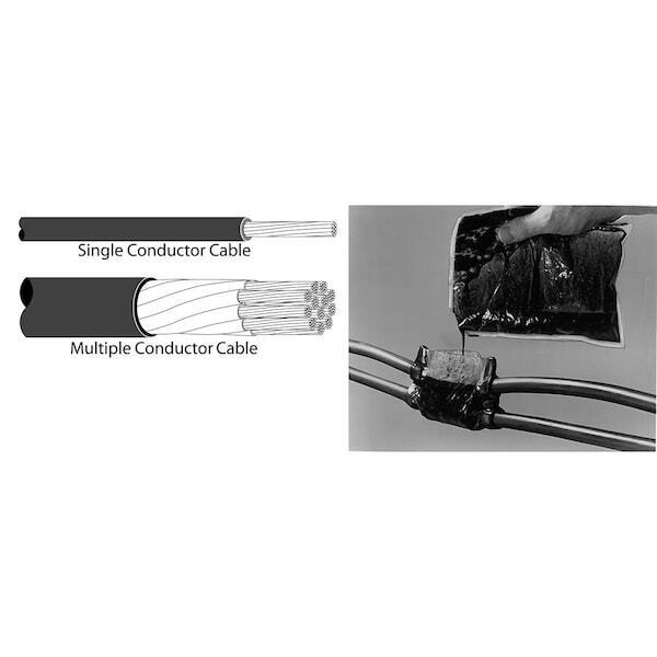 nytt 3M 85-14 Resin Comp Splic Kit, 2/0 - Awg, 1000V