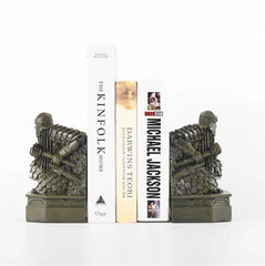 2pcs The Lord Of The Rings The Hobbit The Lonely Mountain Dwarf Statue Bookends 07FC0E-D4 - KOEEK