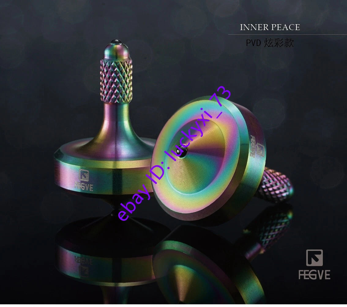 Stainless Steel Hand Twisting Spinning Top Gyro Gyroscope Spinner Toys Gifts 07FC0E-D4 - KOEEK