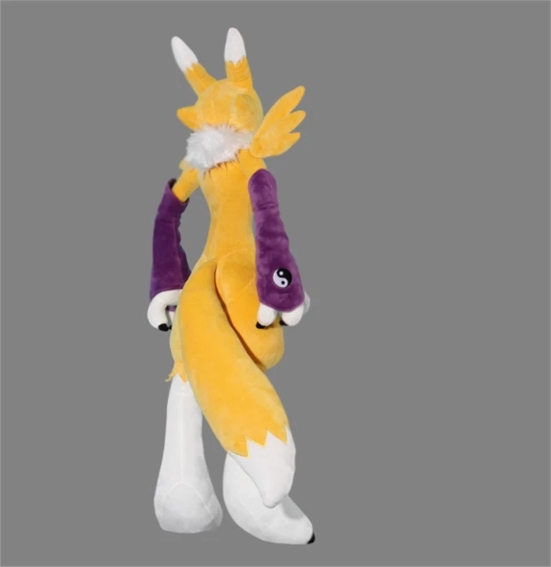 31" Digimon Renamon Plush Doll Stuffed Toy Digital Monster Cosplay Pillow Gift 07FC0E-D4 - KOEEK