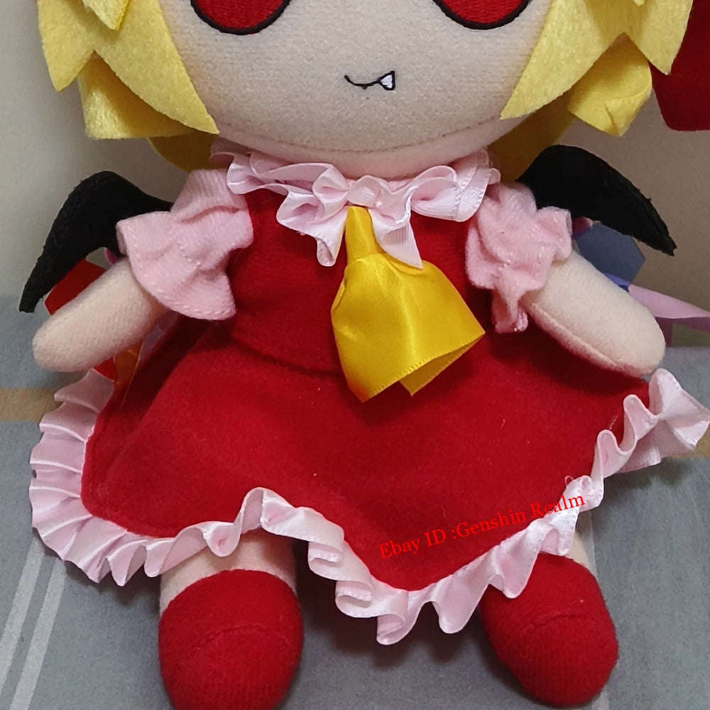 Anime Touhou Project Fumo Series Flandre Scarlet Plush Doll Cartoon Gift 20cm 07FC0E-D4 - KOEEK